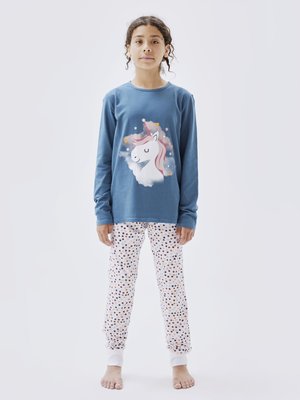 Name it NIGHTSET REAL UNICORN - Pyjama - real teal