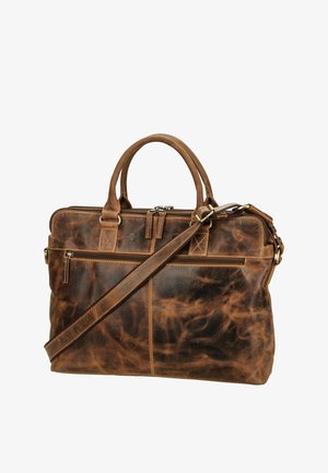 Greenburry VINTAGE - Notebooktasche - sattelbraun