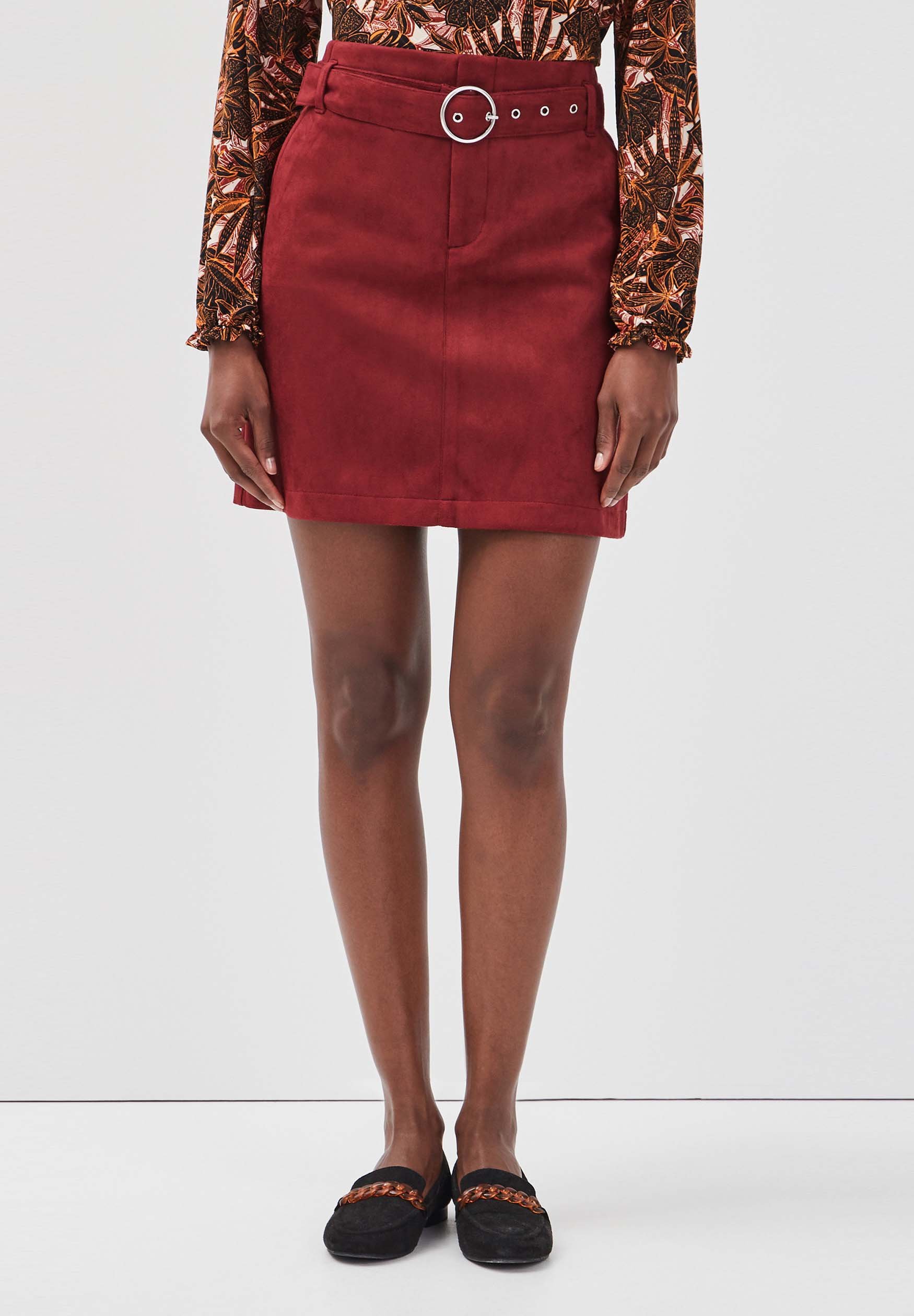 jupe chino cache cache