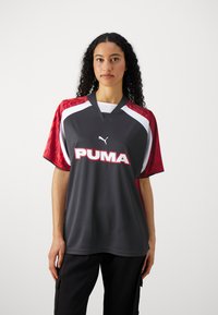 Puma FOOTBALL UNISEX - Triko s potiskem - black