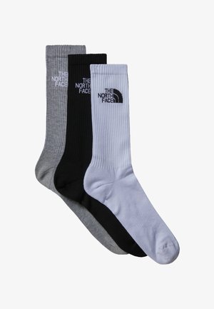 MULTI CUSH CREW SOCK 3 PACK - Sportinės kojinės - black assorted