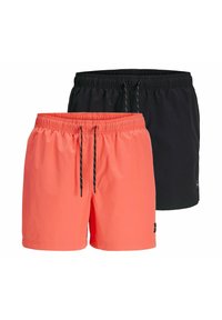 Unausgewählt, schwarz/orange