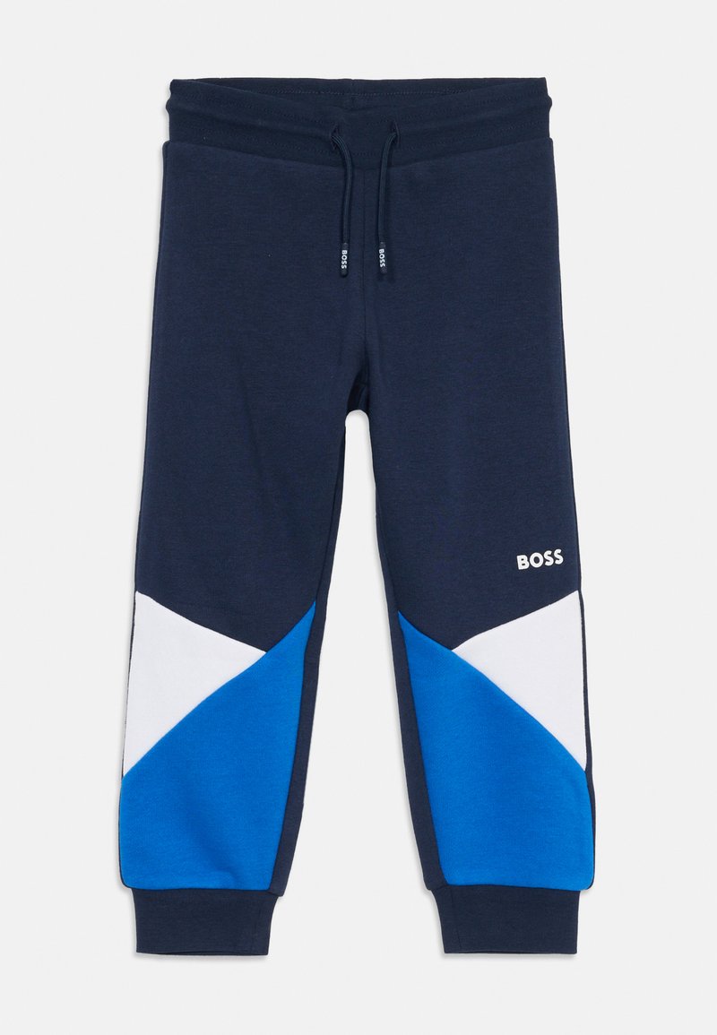 BOSS Kidswear Trainingsbroek blauw BOSS Kidswear Trainingsbroek blauw
