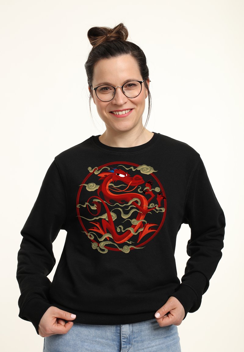 Disney MULAN SERPENTINE SALVATION - Sudadera - black