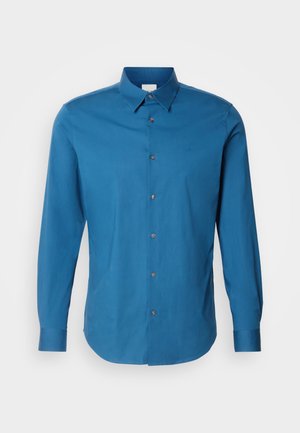 Calvin Klein SOLID STRETCH SLIM SHIRT - Formalna srajca - alfalfa blue