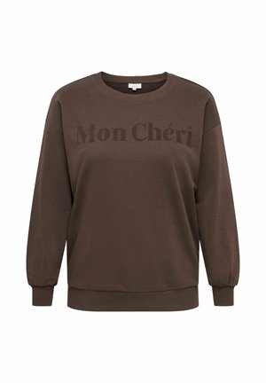 ONLY Carmakoma, SWEATSHIRTS CARVIOLETTA SWEATSHIRT - Sweatshirt - coffee bean