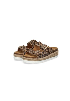 SONJA - Heeled mules - leo