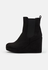 Anna Field Wide Fit Botines de tacón - black