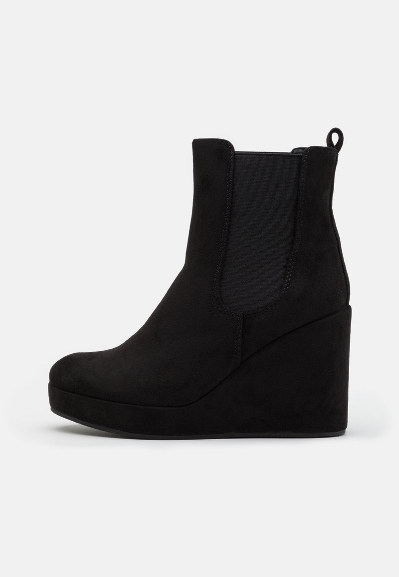Anna Field Wide Fit Botines de tacón - black
