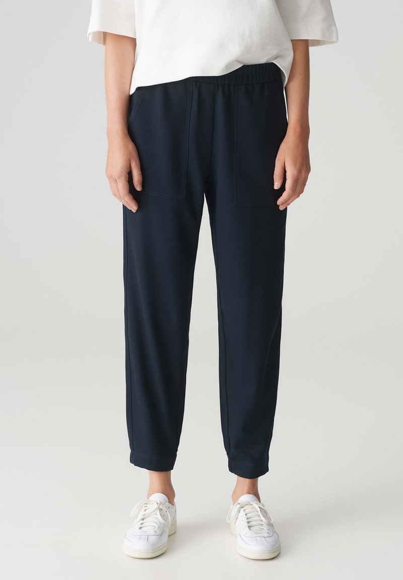 OPUS - MYHA FRENCH - Trousers - coal blue, Enlarge