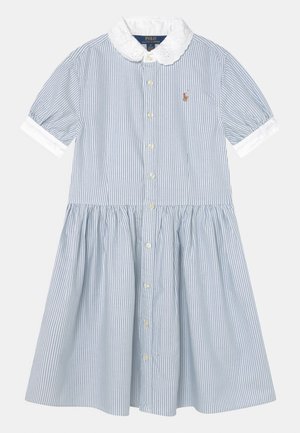 DABNEY DAY DRESS - Shirt dress - blue/white