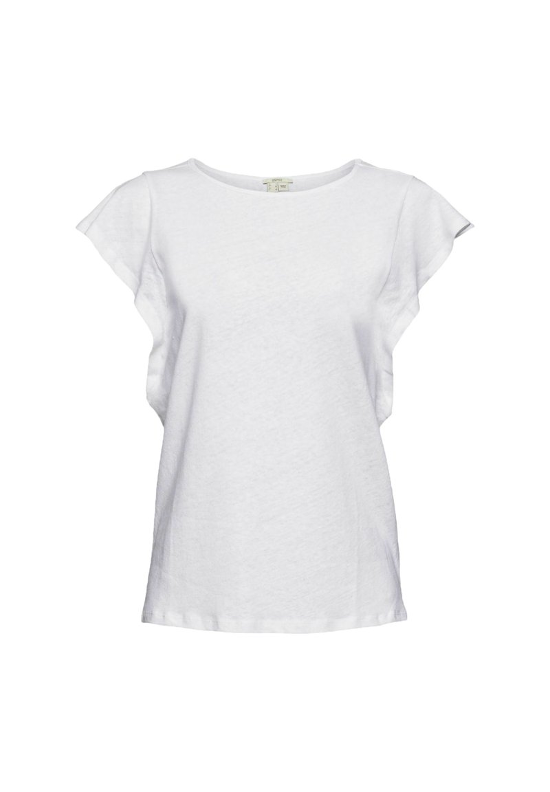 Damen T-Shirts | Esprit T-Shirt basic white/weiß - FJ77056 Damen T-Shirts | Esprit T-Shirt basic white/weiß - FJ77056