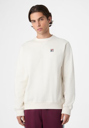 Fila APPAREL BIELLA REGULAR CREWNECK - Sudadera - egret