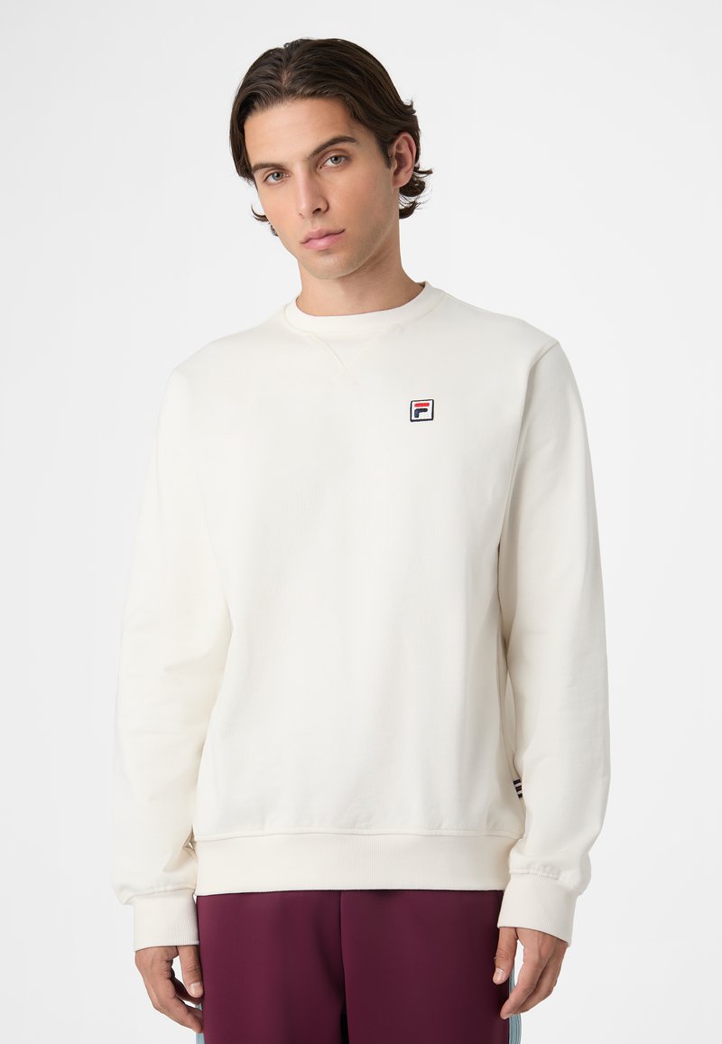 Fila APPAREL BIELLA REGULAR CREWNECK - Sudadera - egret