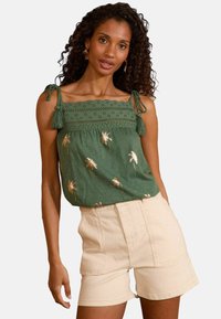 Blusa - palm foil khaki