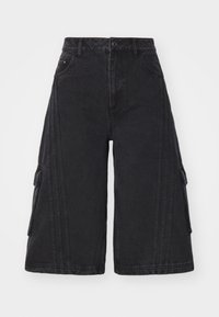 adidas Originals CAPRI - Džinsiniai šortai - black