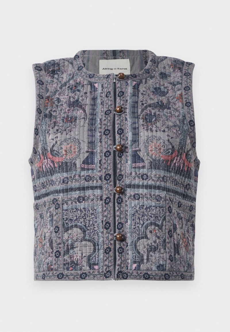 Antik batik Bodywarmer grijs