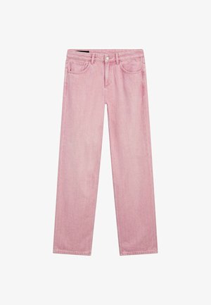 Massimo Dutti, Straight leg jeans - pink