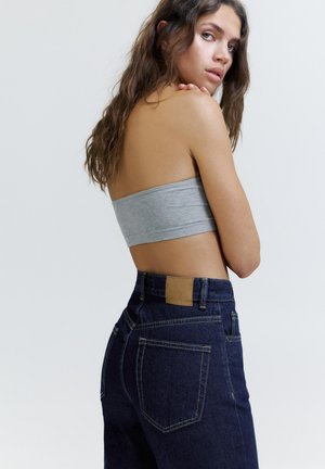 PULL&BEAR, Džínsy mom - mottled blue