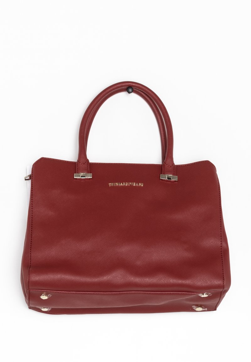 Leather Purse Trussardi Red Bag Trussardi Handbag Red (Pre-owned