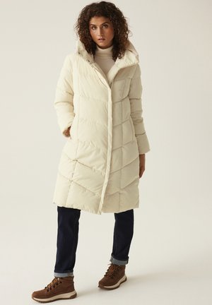 NURIE HIKING BAFFLED QUILTED - Abrigo de invierno - creamwhite