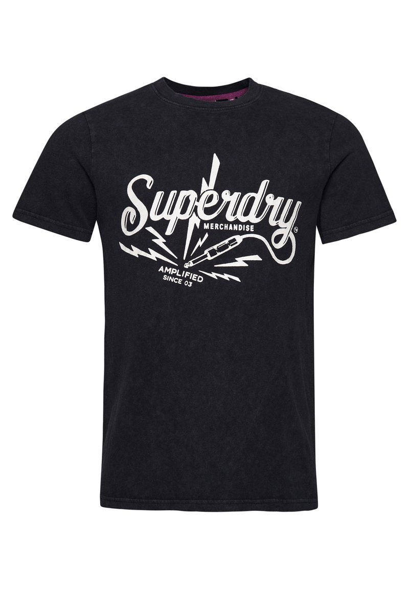 Superdry & Co T-shirt print blauwgrijs