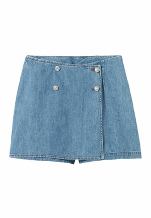 Short en jean - denim bleu clair