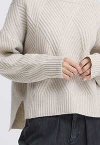 Oxmo IHBOMMA - Pulover - oatmeal melange