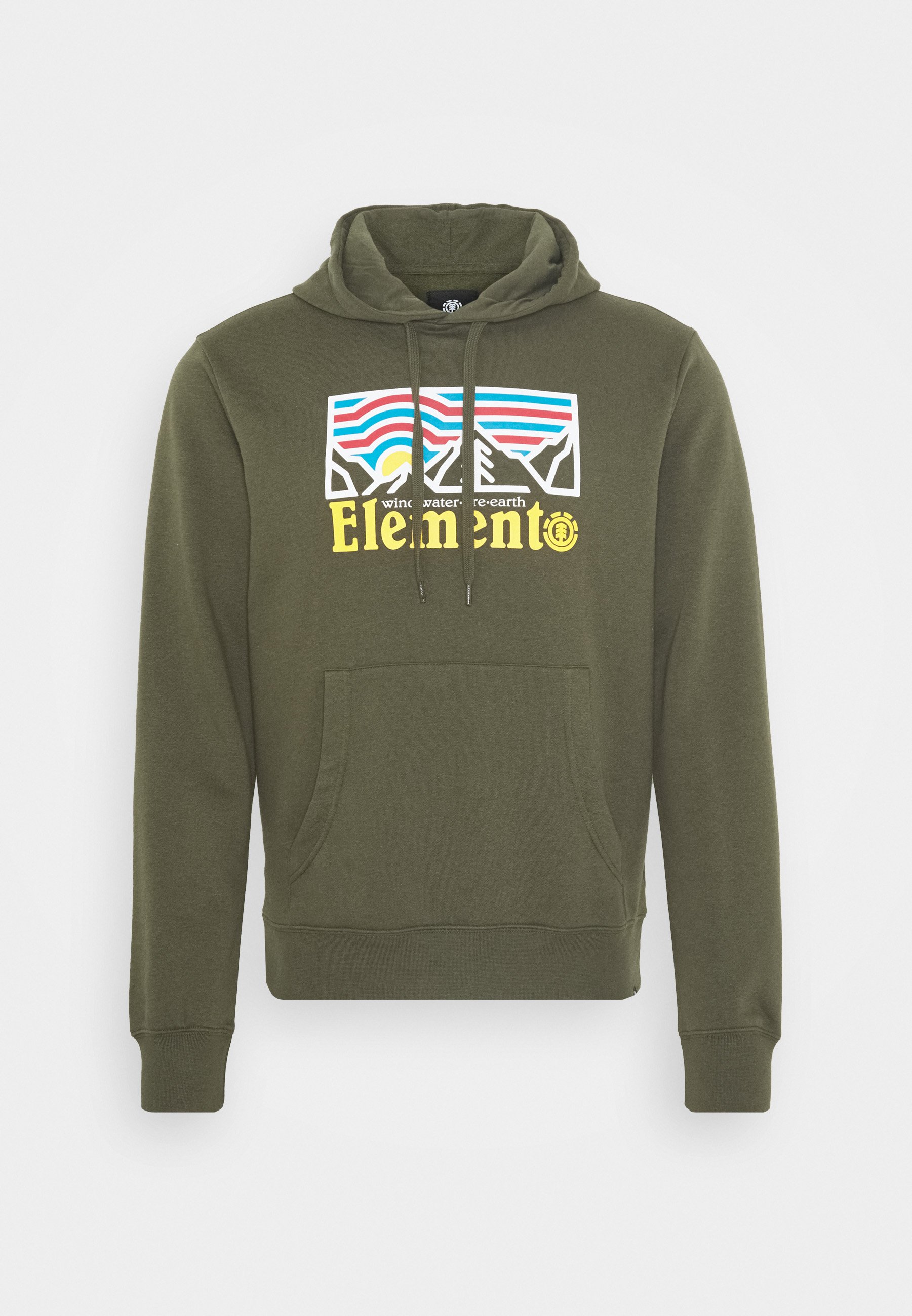 element green hoodie