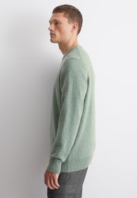 Marc O'Polo AUS GESPRENKELTEM TWEED - Trui - rain kissed leaf