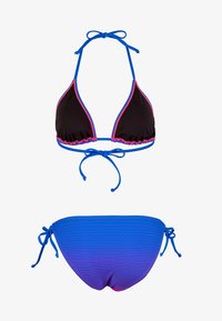 Ausgewählt, blau-pink