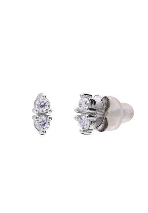 Earrings - silver coloured