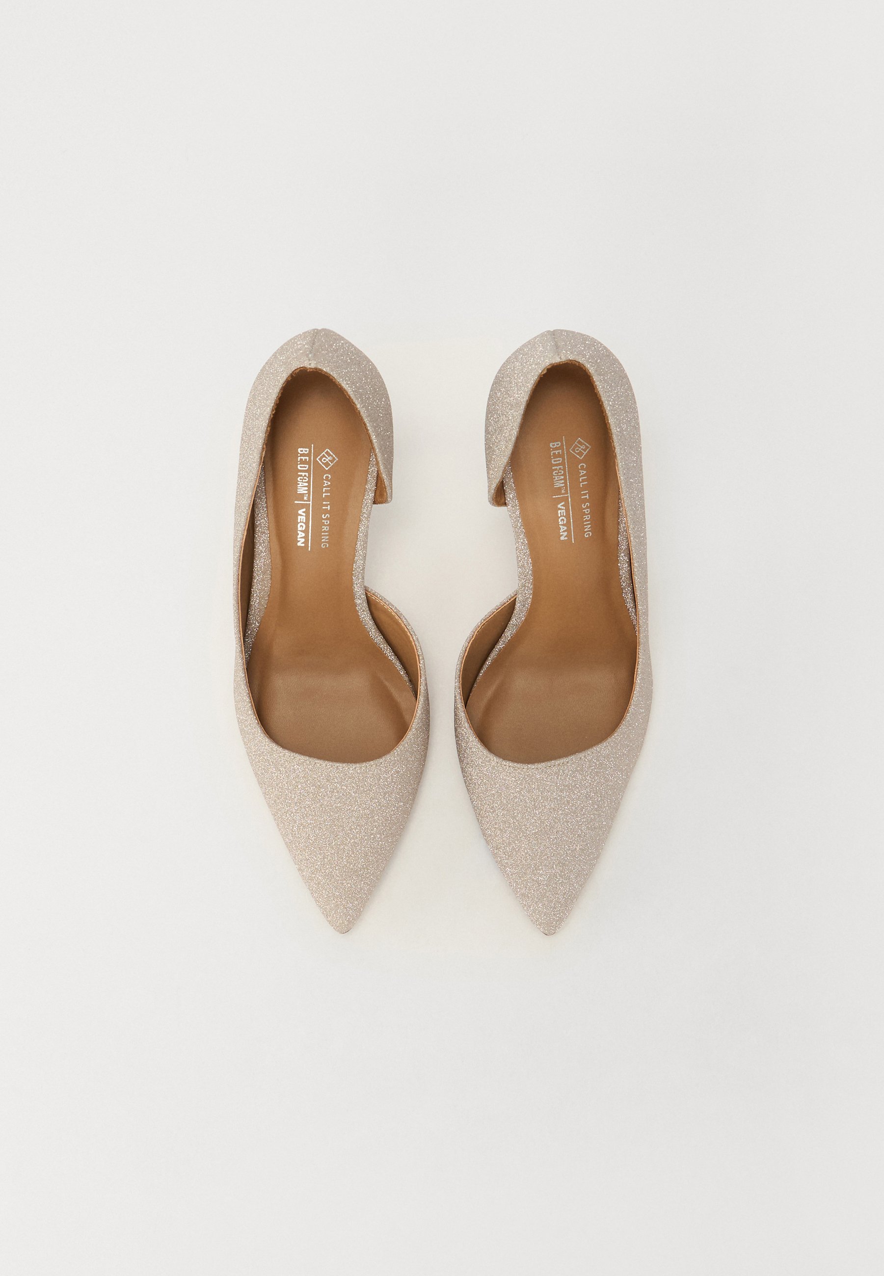 call it spring rose gold heels