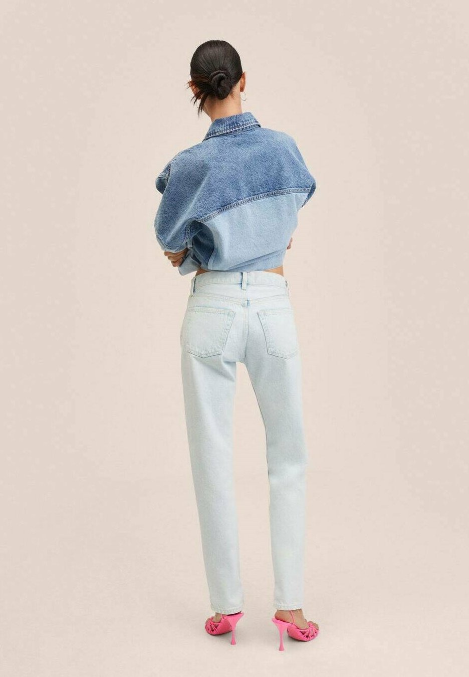 Mango BELLA - Straight leg jeans - bleu délavé/light blue - Zalando.co.uk