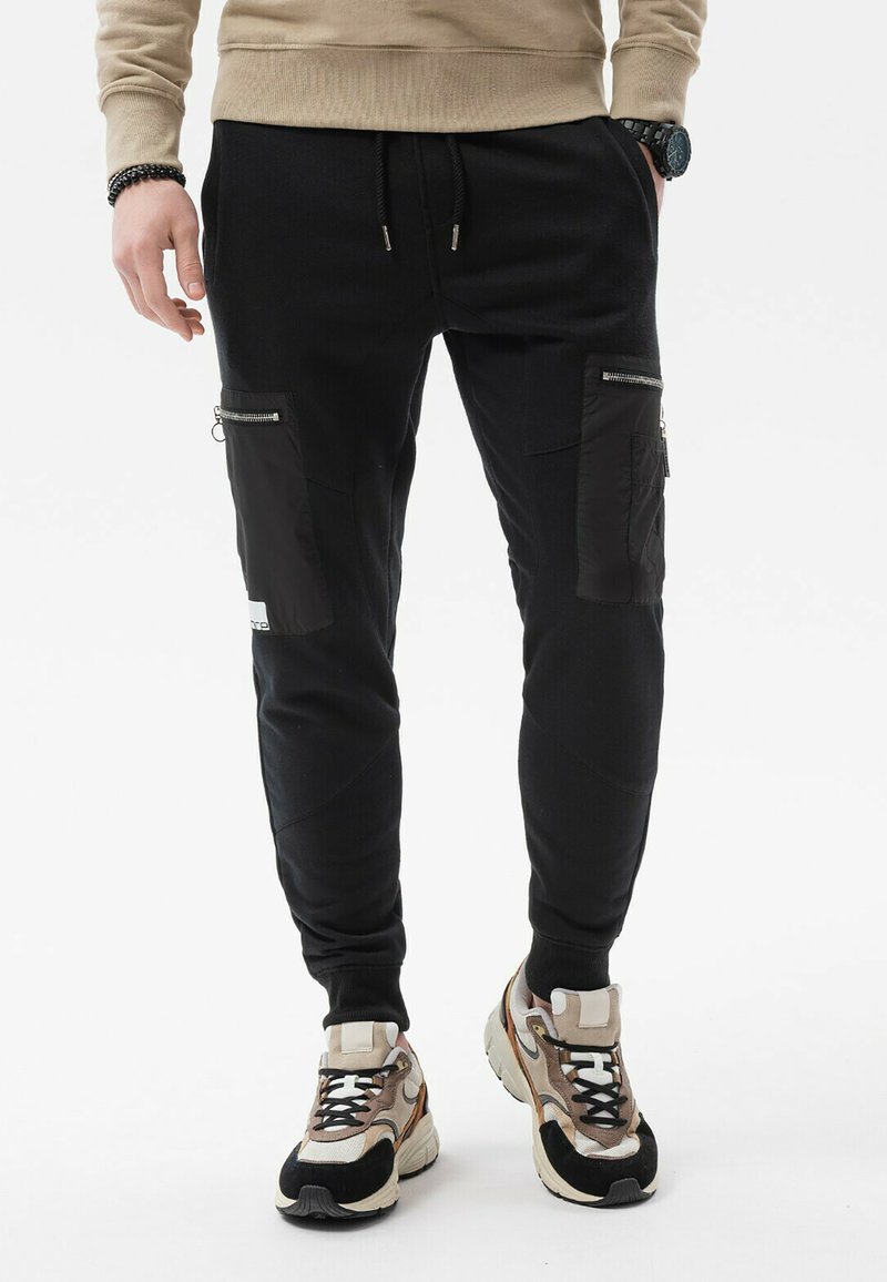 Herren Trainingsanzüge | Ombre Jogginghose black/schwarz - TJ82246 Herren Trainingsanzüge | Ombre Jogginghose black/schwarz - TJ82246