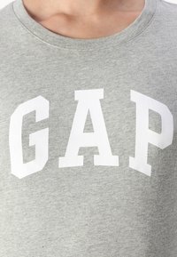 GAP FRANCHISE TEE 2 PACK - Triko s potiskem - grey/black