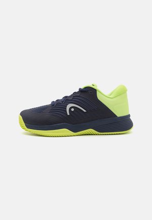 REVOLT PRO 4.5 CLAY JUNIOR UNISEX - Tennisschoenen voor alle ondergronden - navy/lime