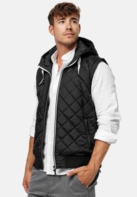 INDICODE JEANS HARRY - Chaqueta fina - black