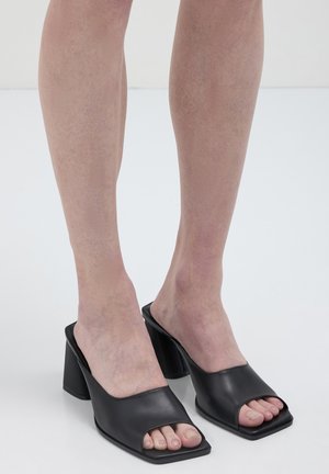 TACCO MEDIO  - Mules à talons - ultrablack