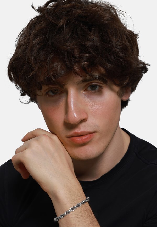 BRUCE - Armband - silberfarben poliert