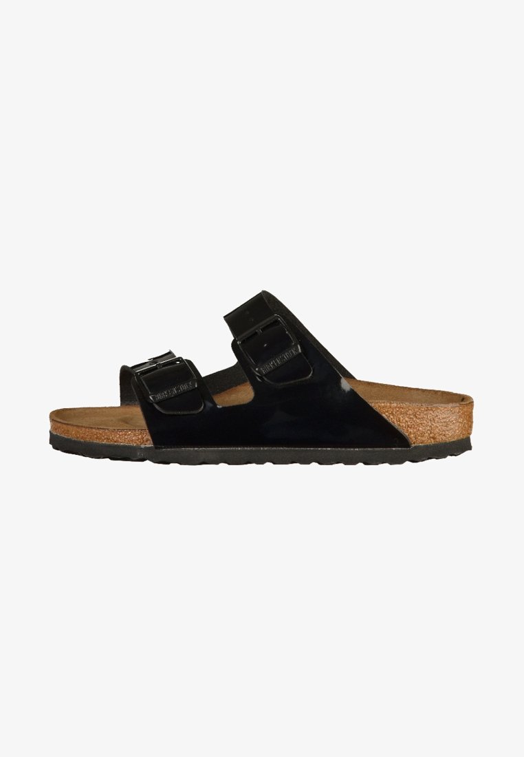 Birkenstock - ARIZONA BF NARROW - Tagant lahtised kingad - black patent, Suurenda