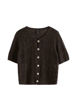 Lindex, Cardigan - dark brown