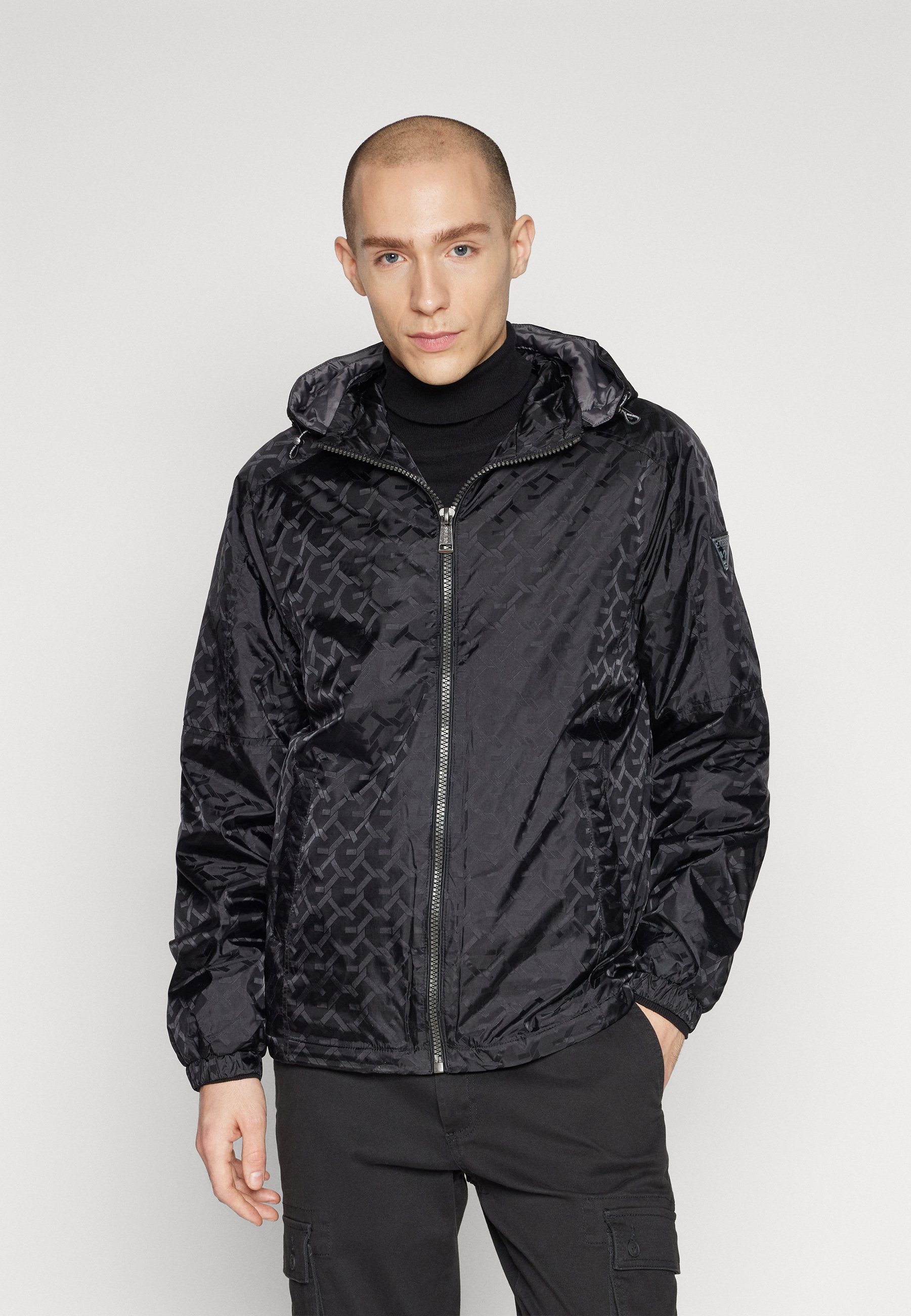 guess hooded jacket