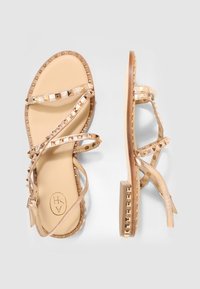 Ash Páskové sandály  - gold-coloured