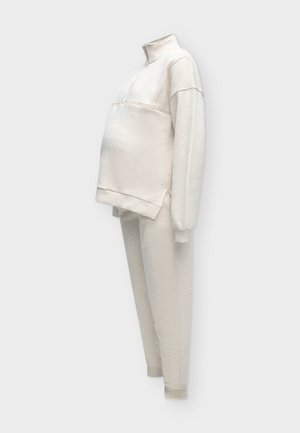 Anna Field MAMA by Zalando, SET - Долнище на анцуг - mottled beige