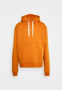 Karl Kani SMALL SIGNATURE HOODIE UNISEX - Camisola - cognac