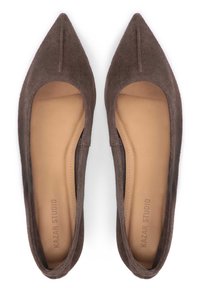 Kazar Studio Ballerinaskor - dark brown