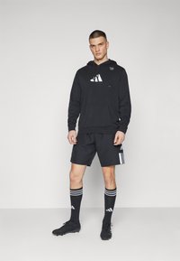 adidas Performance FB CAT GRAPHIC HOODIE - Jersey con capucha - black