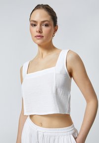 Koton CROP TANK - Blus - white