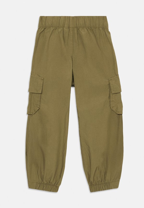 PULL ON BAGGY  - Cargo trousers - moss stone2